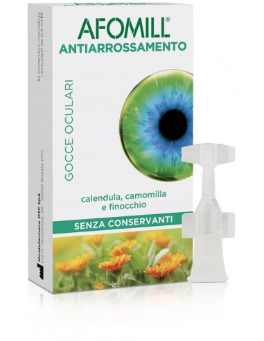 Afomill Antiarrossamento Gocce Oculari - 10 Flaconcini