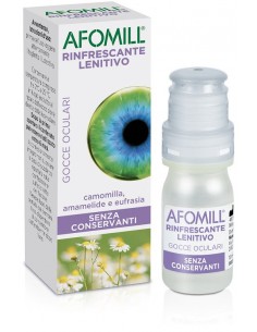 Afomill Rinfrescante Lenitivo Gocce Oculari - Flacone 10 ml