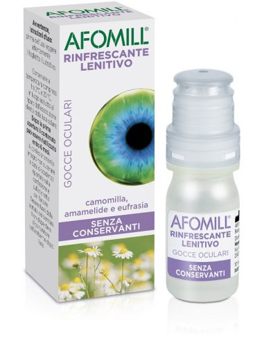 Afomill Rinfrescante Lenitivo Gocce Oculari - Flacone 10 ml