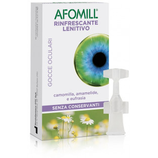 Afomill Rinfrescante Lenitivo Gocce Oculari - 10 Flaconcini