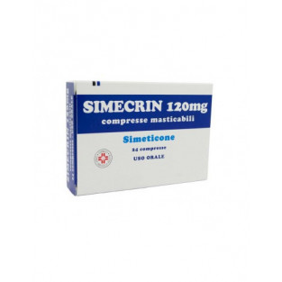 Simecrin 120 mg - 24 Compresse Masticabili