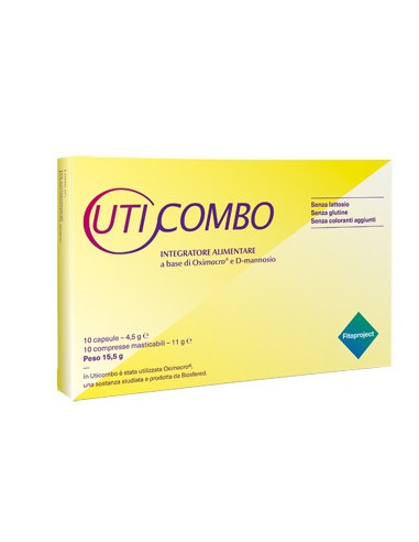 Uticombo 10 Capsule + 10 Compresse Masticabili