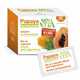 Sanavita Papaya Fermentata - 30 Bustine