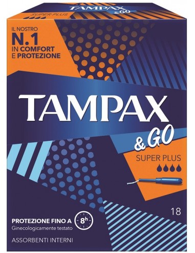 Tampax Super Plus - 18 Assorbenti Interni