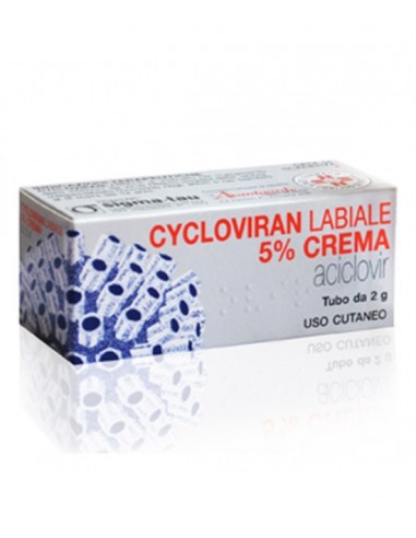Cycloviran Labiale 5% Crema - 2 g
