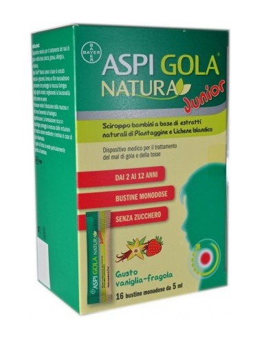 Aspi Gola Natura Junior - 16 Bustine Monodose