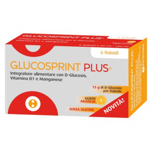 Glucosprint Plus Arancia - 6 Fialoidi