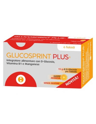Glucosprint Plus Arancia - 6 Fialoidi