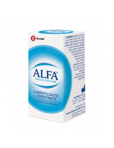 Collirio Alfa Lubrificante e Idratante - 10 ml