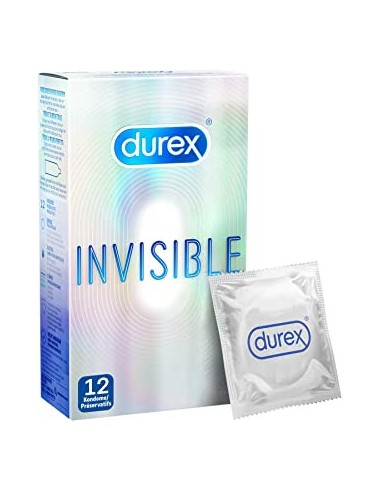 Durex Invisible - 12 Profilattici Ultra Sottili