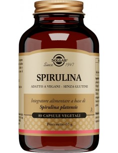 Solgar Spirulina - 80 Capsule
