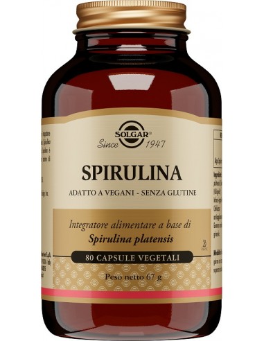 Solgar Spirulina - 80 Capsule