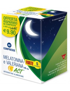 Melatonina Act + Valeriana 5 Forte