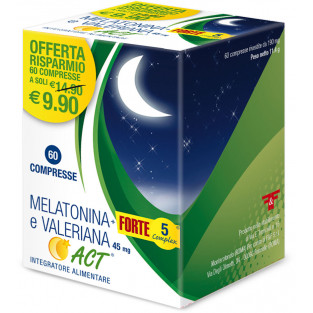 Melatonina Act + Valeriana 5 Forte