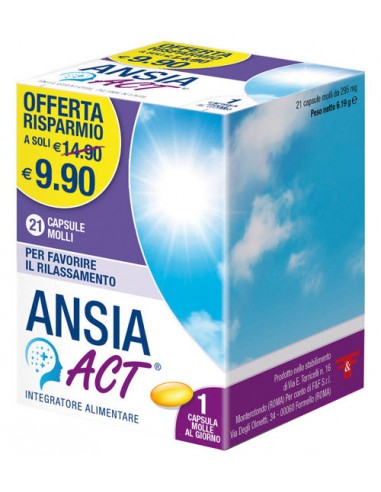 Ansia Act - 21 Capsule Molli