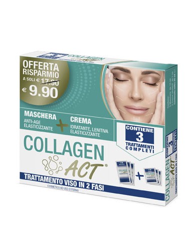 Collagen Act Trattamento Viso in 2 Fasi