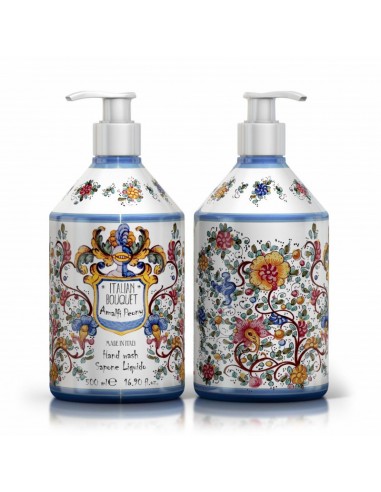 Le Maioliche Sapone Liquido Amalfi Peony - Flacone 500 Ml