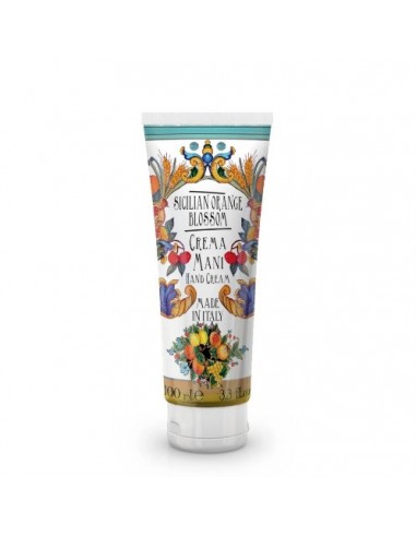 Le Maioliche Crema Mani Sicilian Orange Blossom - Tubo 100 Ml