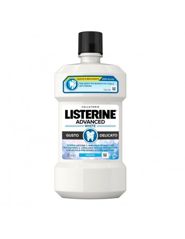 Listerine Collutorio Advanced White - Flacone 500 ml