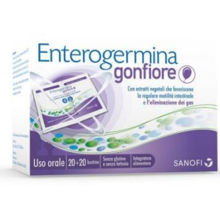 Enterogermina Gonfiore Sanofi - 20 bustine