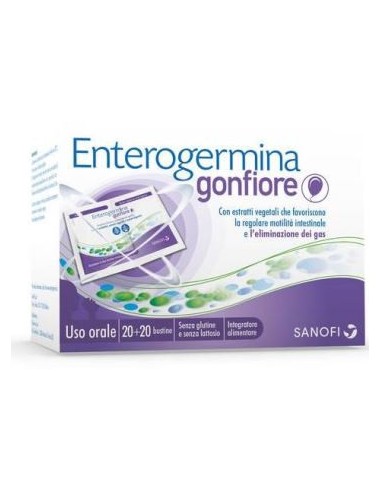 Enterogermina Gonfiore Sanofi - 20 bustine