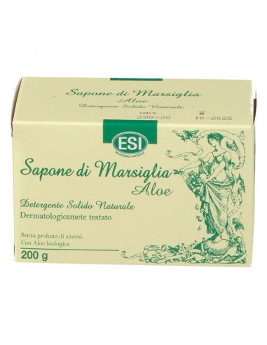 Sapone di Marsiglia Aloe Esi - 200 g