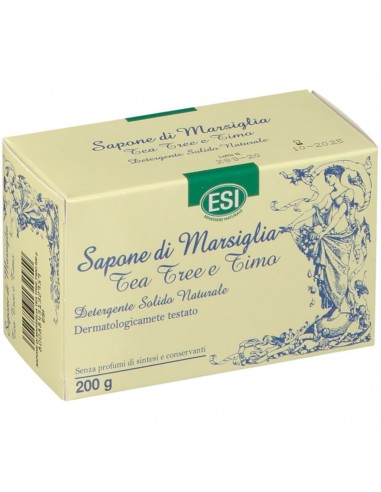 Sapone di Marsiglia Tea Tree e Timo Esi - 200 g