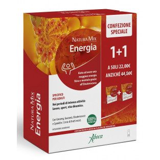 Aboca Natura Mix Advanced Energia - 10 + 10 Flaconcini