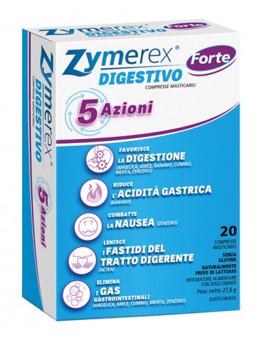 Zymerex Digestivo Forte - 20 Compresse Masticabili