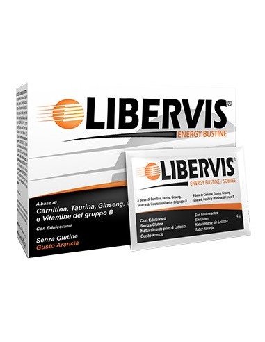 Libervis Energy Arancia - 20 Bustine