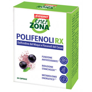 Integratore Antiossidante Polifenoli RX Enerzona - 24 capsule