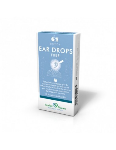 GSE Ear Drops Free - 10 pipette richiudibili