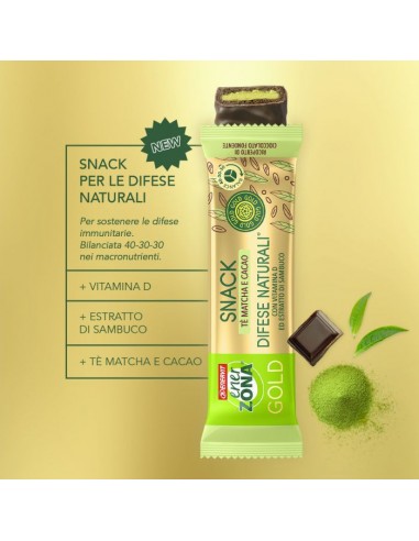 Enerzona Balance Gold Difese Naturali - Tè Matcha e Cacao