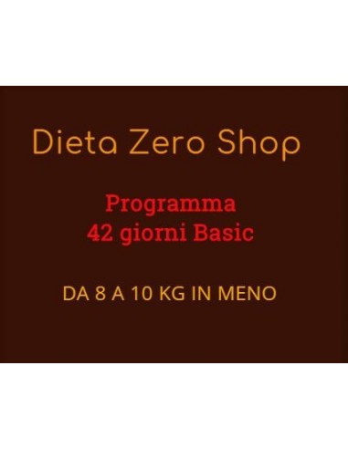 Dieta Zero Programma Basic 42 giorni 