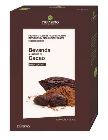 Bevanda al cacao Dieta Zero - 4 buste 