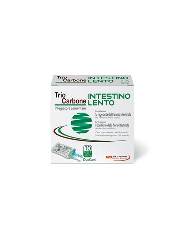 TrioCarbone Intestino Lento - 10 Bustine DuoCam