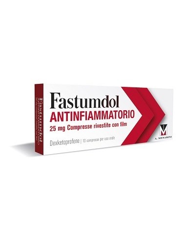 Fastumdol Antinfiammatorio 25 mg Dexketoprofene - 20 Compresse