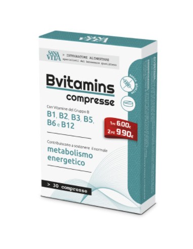 Sanavita B-Vitamins - Doppia Confezione