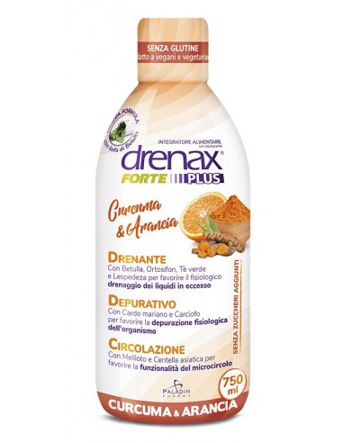 Drenax Forte Plus Arancia e Curcuma - 750 ml