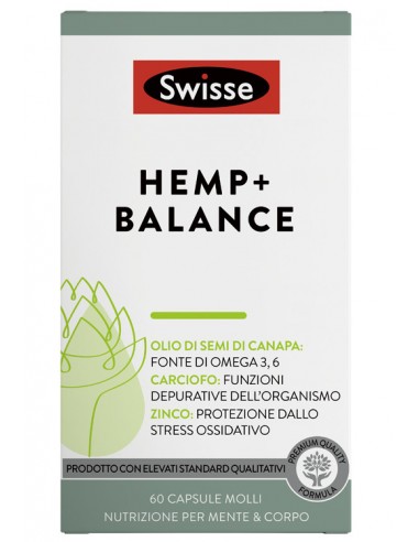 Swisse Hemp + Balance 60 Capsule