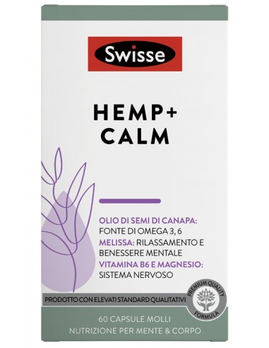 Swisse Hemp + Calm 60 Capsule