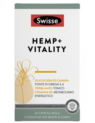 Swisse Hemp + Vitality 60 Capsule