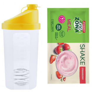Kit Enerzona Meal Shake Strawberry + Shaker