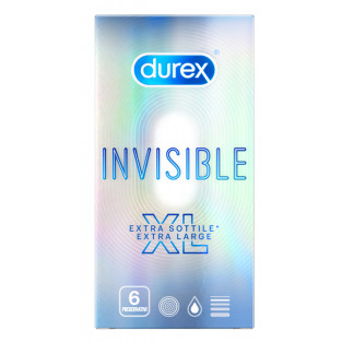 Durex Invisible XL - 6 Profilattici