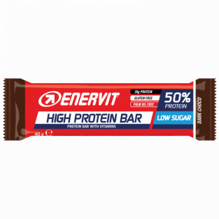 Enervit Sport Protein Bar 50% - Barretta 40 g gusto Dark Chocolate