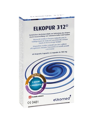 Zeolite Elkopur 312 - 60 Capsule