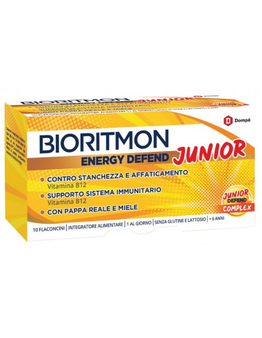 Bioritmon Energy Defend Junior - 10 Flaconcini
