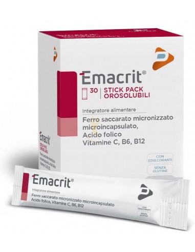 Emacrit - 30 Stick Pack Orosolubili