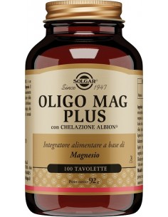 Oligo Mag Plus Solgar - 100 tavolette