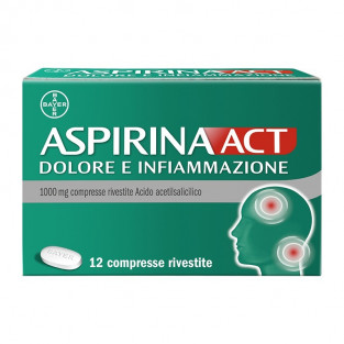 Aspirina Act Dolore e Infiammazione - 12 Compresse